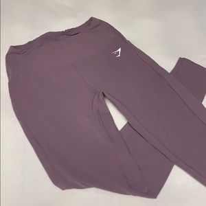 Purple GYMSHARK ASPIRE leggings